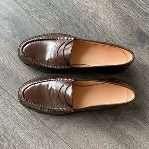J Crew Brown Loafers